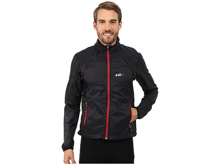 Louis Garneau Cabriolet Cycling Jacket (black/red) Men's Workout