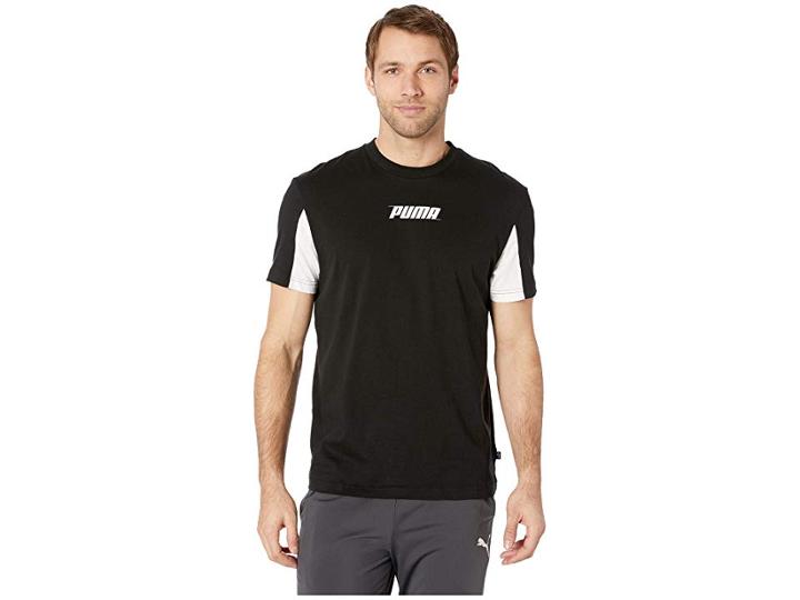 Puma Rebel Tee (puma Black) Men's T Shirt