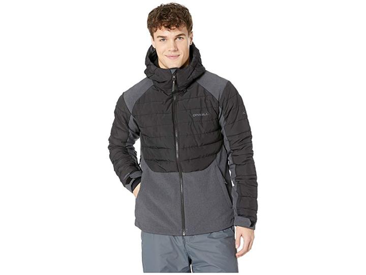 O'neill Sentinel Jacket (black Aop) Men's Coat