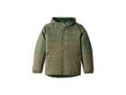 Columbia Kids Puffecttm Jacket (little Kids/big Kids) (forest Heather/cypress Heather/solar) Boy's Coat