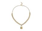 Michael Kors Mk Logo Choker Necklace (gold) Necklace