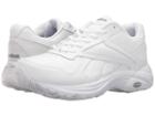 Reebok Walk Ultra V Dmx Max (white/flat Grey) Men's Walking Shoes