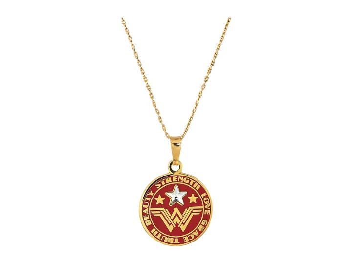 Alex And Ani Wonder Woman Color Infusion 32 Expandable Necklace (shiny Gold) Necklace
