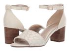 Anne Klein Carine Heeled Sandal (cream) Women's Shoes
