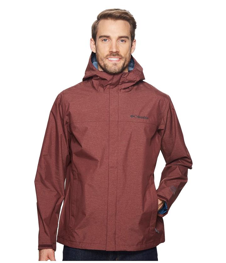 Columbia Diablo Creek Rain Jacket (elderberry) Men's Coat
