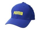 Puma Golf Breezer Fitted Cap (electric Blue Lemonade/lemonade Tonic) Caps