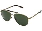 Burberry 0be3097 (matte Light Gold/green) Fashion Sunglasses