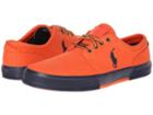 Polo Ralph Lauren Faxon Low (orange/newport Navy/navy) Men's Lace Up Casual Shoes