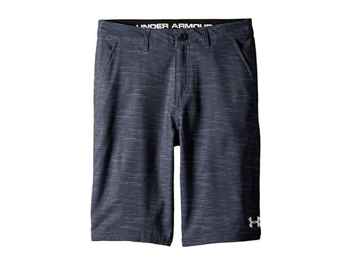 Under Armour Kids Static Shorts (big Kids) (black) Boy's Shorts