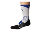 Under Armour Ua Basketball Curry Crew (white/royal/taxi Yellow) Men's Crew Cut Socks Shoes