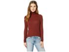 Ag Adriano Goldschmied Chels Turtleneck (tannic Red) Women's Clothing