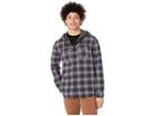 Quiksilver Snap Up Long Sleeve Hoodie (quiet Shade) Men's Sweatshirt