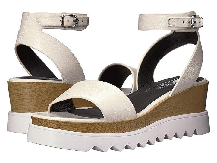Sol Sana Tray Wedge Sandal (white 2) Women's Wedge Shoes