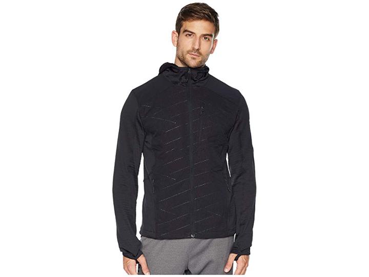 Under Armour Ua Coldgear Exert Jacket (black/black/graphite) Men's Coat