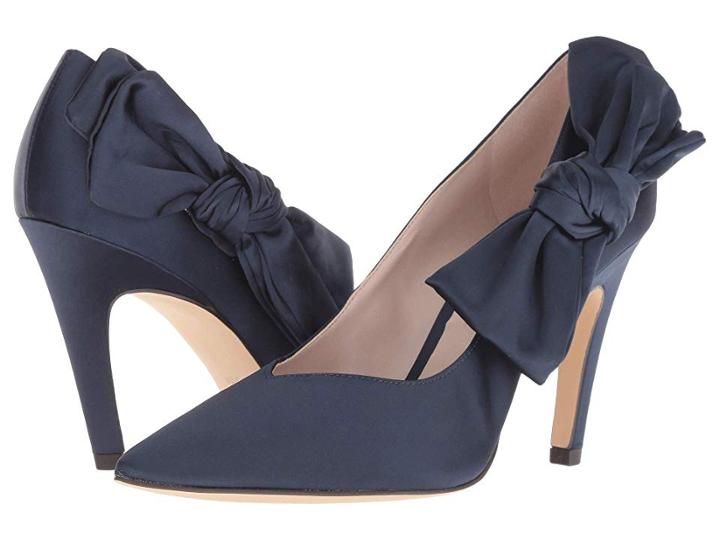 Nine West Quavissa (navy Satin) Women's Shoes