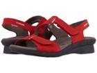 Mephisto Paris (scarlet Bucksoft) Women's Sandals