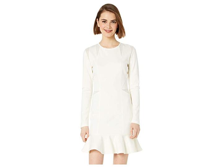 Bebe Mesh Insert Ponte Dress (pristine) Women's Dress