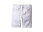 Levi's(r) Kids Sideseam Bermuda Shorts (little Kids) (white) Girl's Shorts