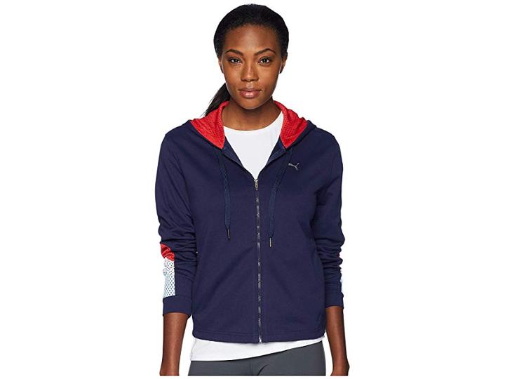 Puma A.c.e. Sweat Jacket (peacoat) Women's Sweatshirt