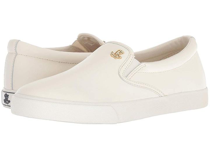 Lauren Ralph Lauren Ria (artist Cream Super Soft Leather) Women's Shoes