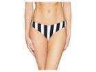 Volcom Stripe Club V Bottom (black 2) Women's Swimwear