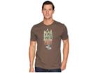 Life Is Good Hike Into The Wild Crusher T-shirt (heather Rich Brown) Men's T Shirt