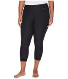 Nike Power Legend Training Crop (size 1x-3x) (black/cool Grey) Women's Casual Pants