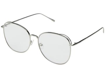Thomas James La By Perverse Sunglasses Joy (silver/clear Lens) Fashion Sunglasses