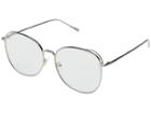 Thomas James La By Perverse Sunglasses Joy (silver/clear Lens) Fashion Sunglasses