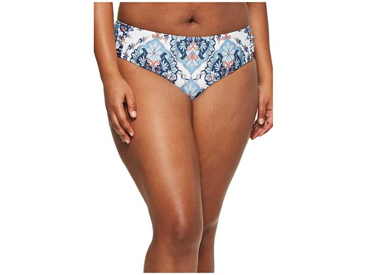 Becca By Rebecca Virtue Plus Size Naples Hipster Bottoms (multi) Women's Swimwear