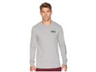 Hurley Core Arm Long Sleeve Tee (dark Grey Heather) Men's T Shirt