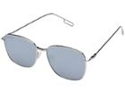 Thomas James La By Perverse Sunglasses Em (silver/silver Mirror) Fashion Sunglasses