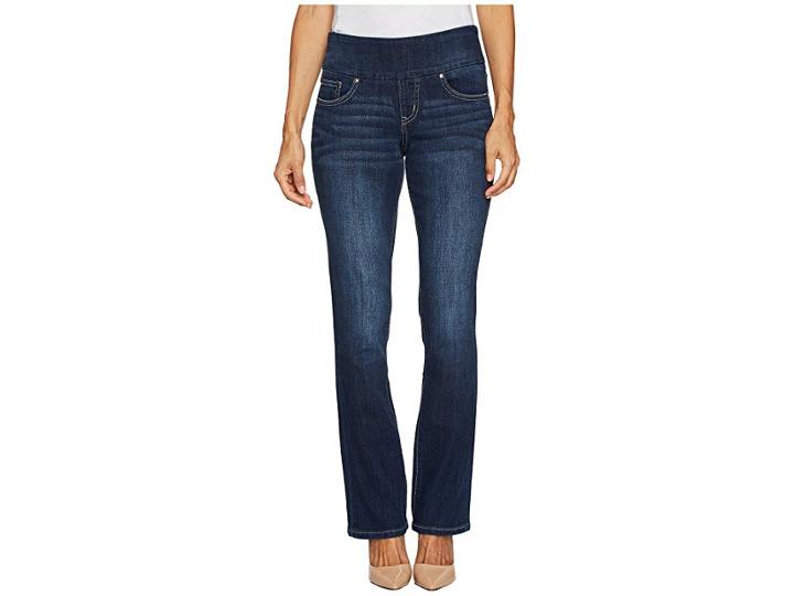 Jag Jeans Petite Petite Paley Pull-on Boot Surrel Denim In Meteor Wash (meteor Wash) Women's Jeans