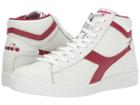 Diadora Game L High Waxed (white/chili Peppers/white) Athletic Shoes