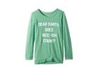 The Original Retro Brand Kids Does Nice-ish Count Vintage Cotton 3/4 Pullover (big Kids) (sprite) Girl's Clothing