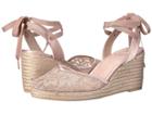 Adrianna Papell Penny (blush 1890 Lace) Women's Wedge Shoes