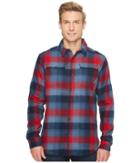 Columbia Flare Gun Waffle Lined Flannel Ii (rocket Multi Plaid) Men's Long Sleeve Button Up