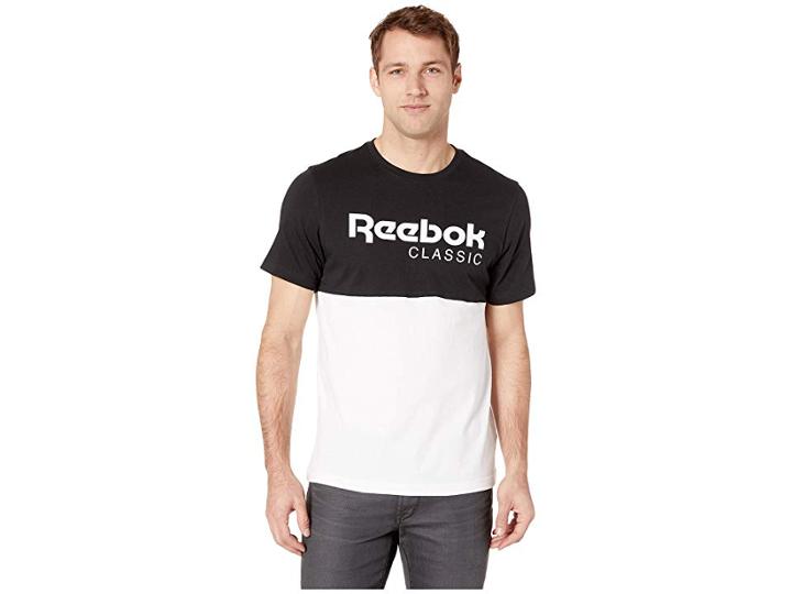 Reebok Classics Graphic Tee (black) Men's Clothing