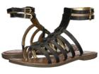 Sam Edelman Gilda (black Atanado Veg Leather) Women's Sandals