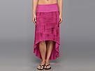 Pink Lotus - High Low Skirt (plumeria)