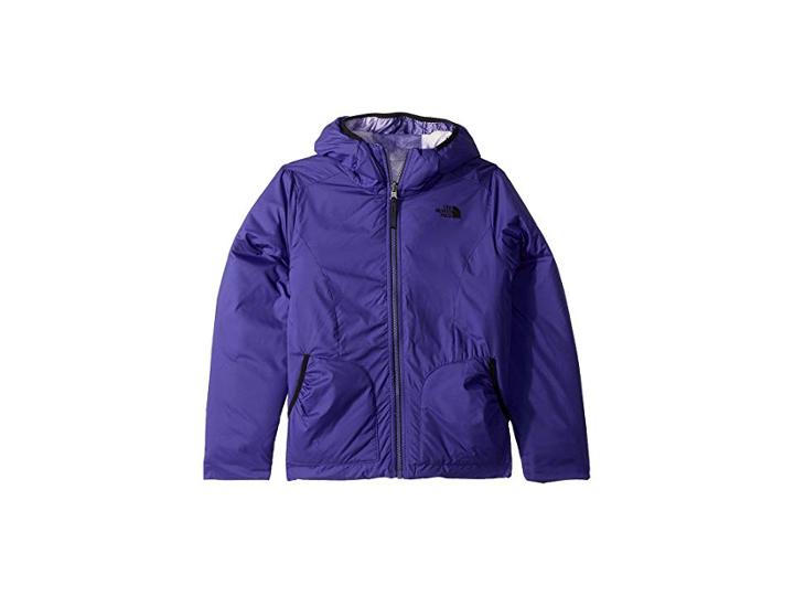 The North Face Kids Reversible Perrito Jacket (little Kids/big Kids) (deep Blue) Girl's Jacket