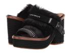 Ugg Fluff Punk Heel (black) Women's Shoes