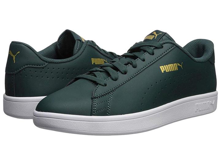 Puma Smash V2 L Perf (ponderosa Pine/puma Team Gold/puma White) Men's Shoes