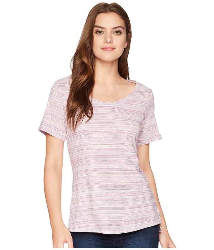 Columbia Sunshine Springstm Tee (intense Violet Spacedye) Women's T Shirt