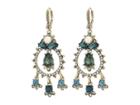 Marchesa Medium Shaky Drop Earrings (gold/blue Multi) Earring