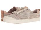 Reef Walled Low Tx (tan Multi Lines) Women's Lace Up Casual Shoes