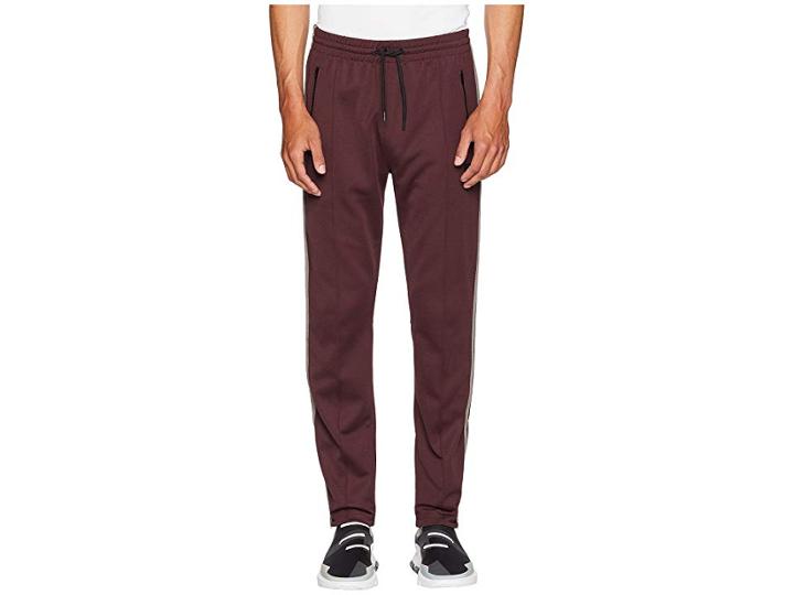 Belstaff Cambrose Technical Poly Cotton Interlock Track Pants (dark Amarone) Men's Casual Pants