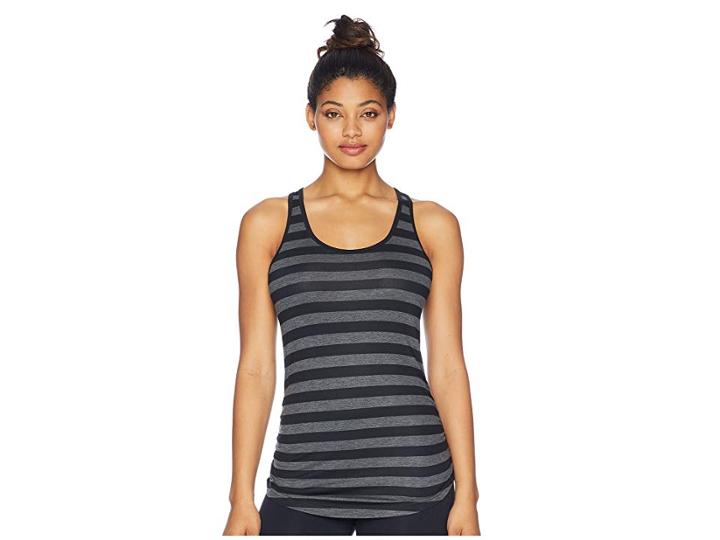 New Balance Printed Transform Tank Top (black Multi/black/charcoal) Women's Sleeveless