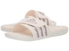 Adidas Adissage (cloud White/vapor Grey Metallic/cloud White) Women's Sandals