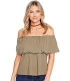 Billabong Spring Fling Woven Top (seagrass) Women's Clothing